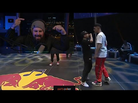PAPO REACCIONA A - EL MENOR VS JOKKER - SE CEBA !! -  Red Bull Batalla de los Gallos | Chile 2020