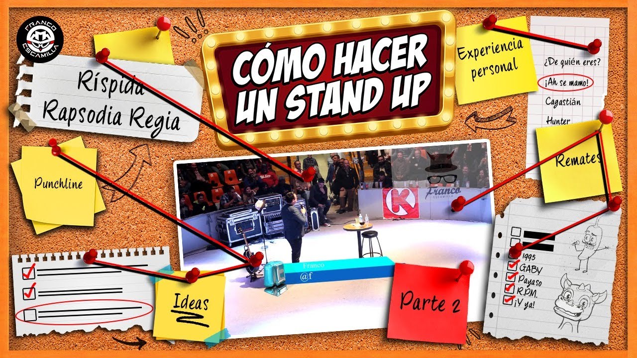 Cómo Hacer Un Stand UP Ep 3.- Franco Escamilla Ríspida Rapsodia Regia pt. 2