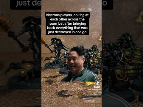 They do get back up alot 😅 #warhammercommunity #warhammer #warhammer40k #40k #necrons