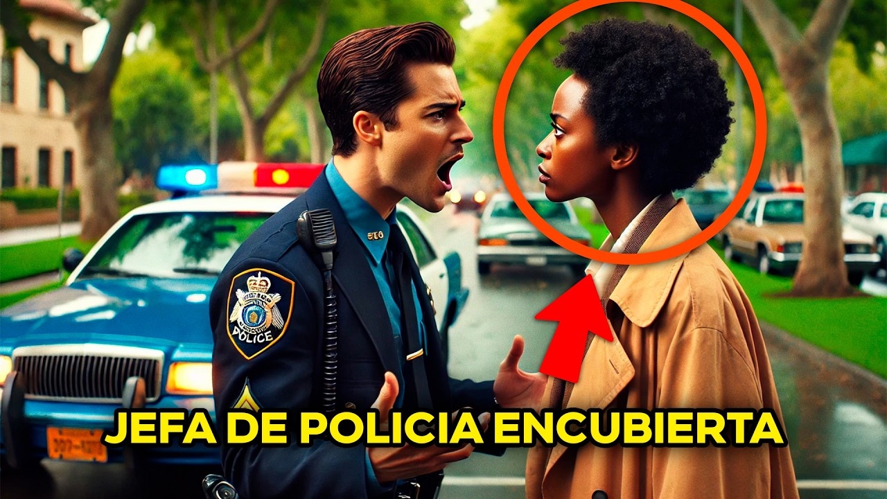 Policía Racista Blanco INSULTA a Una Mujer NEGRA, Pero NO SABÍA QUE ELLA ERA SU JEFA