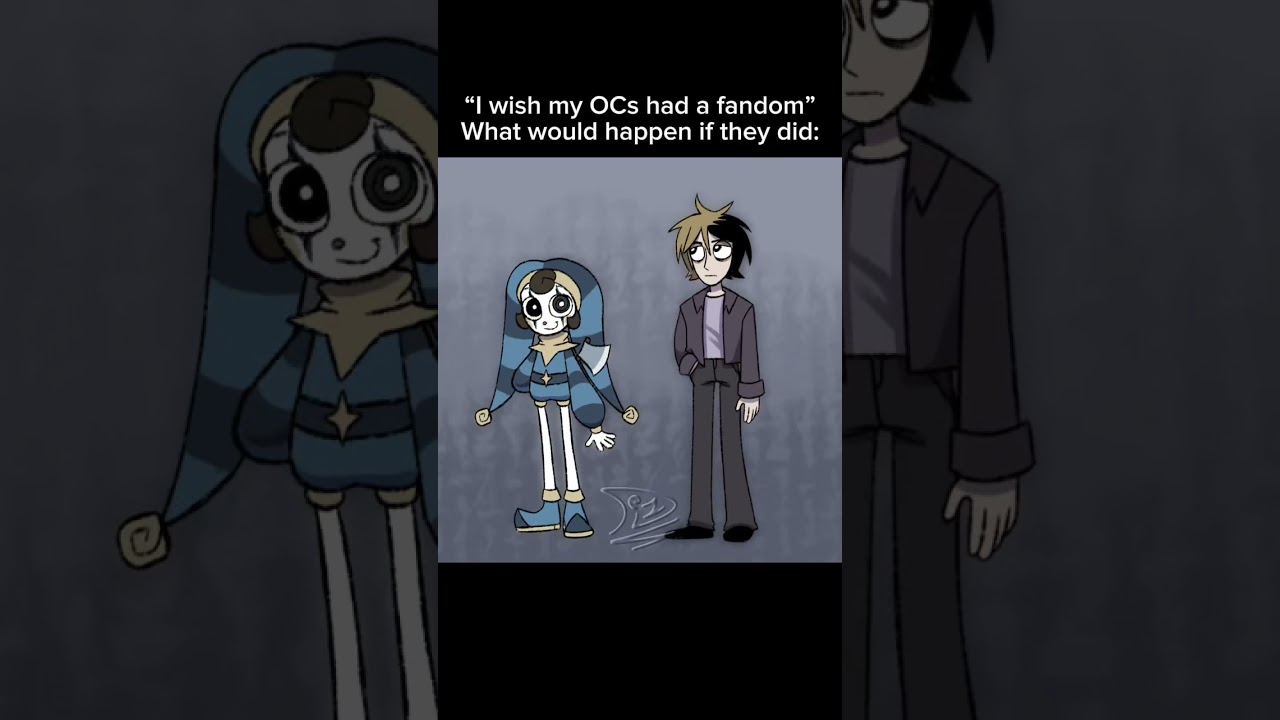 Mischaracterization in fandoms, we love to see it #ocs #art #artist #memes #ocmemes 