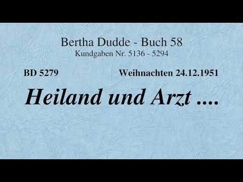 BD 5279 - HEILAND UND ARZT ....