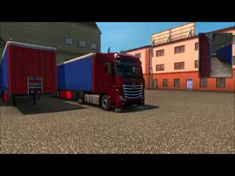 ETS2 (1.30) ProMods (2.25) Mercedes Benz Actros MP4 Mannheim - Novi Sad #1