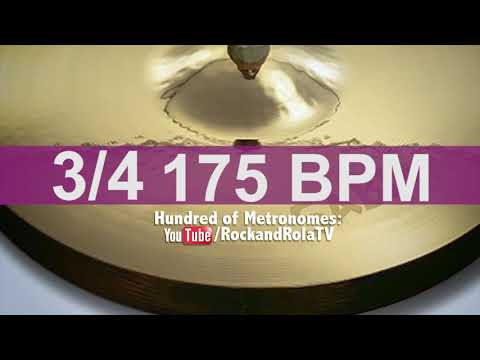 🔴 175 BPM Hi Hat Metronome