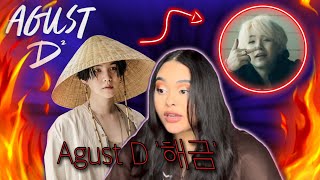 Agust D '해금' Official MV//REACTION 😲❤️‍🔥