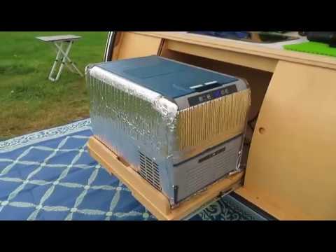 Boondocking DOMETIC FRIDGE 12volt and 120AC