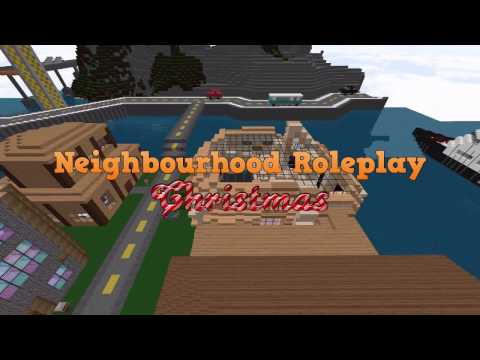 EPIC Holiday Minecraft Neighbourhood Roleplay Pt. 1