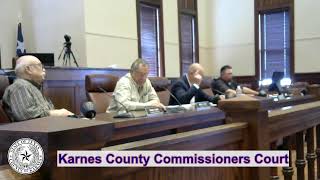 3-26-2024 Karnes County Commissioners Court