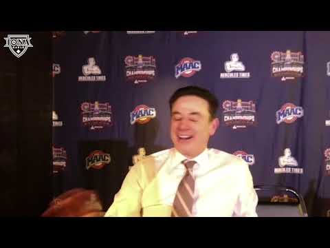 No. 9 Iona MBB vs. No. 5 Niagara Postgame Press Conference (3.12.21)