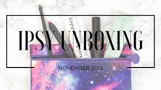 Ipsy Unboxing | November 2015