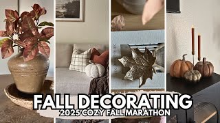 🍂 NEW! FALL DECORATING MARATHON | Cozy Fall Home Decor + Fall Decor Ideas 2025 | Fall Aesthetic🍁