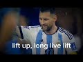 Arabic commentary on Messi lifting the World Cup