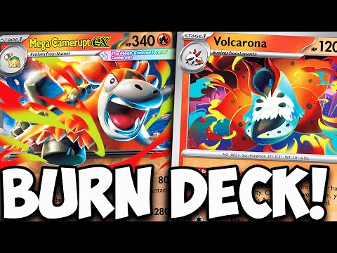 Mega Camerupt ex Is The Best Way To Play Burn!