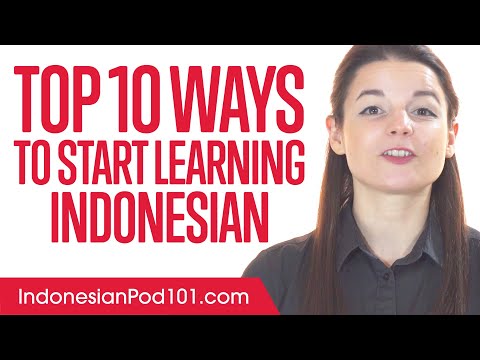 Top 10 Ways to Start Learning Indonesian