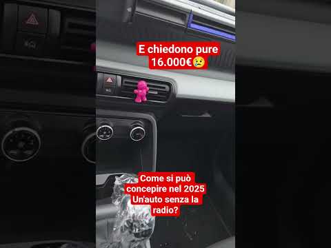 citroen c3 base senza radio? si, è possibile