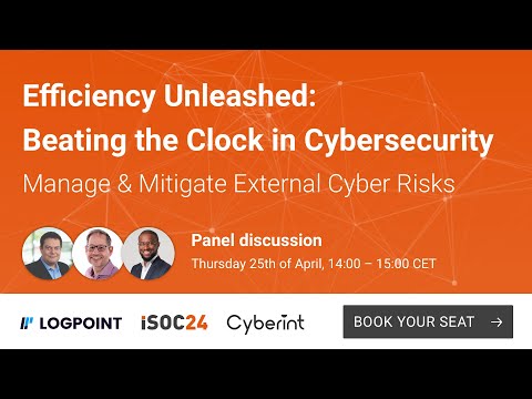 Panel Discussion: Beating the Clock in Cybersecurity