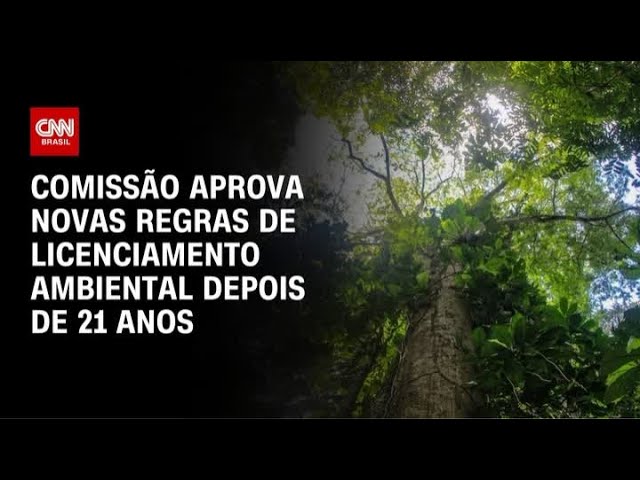 Comissão aprova novas regras de licenciamento ambiental | CNN PRIME TIME