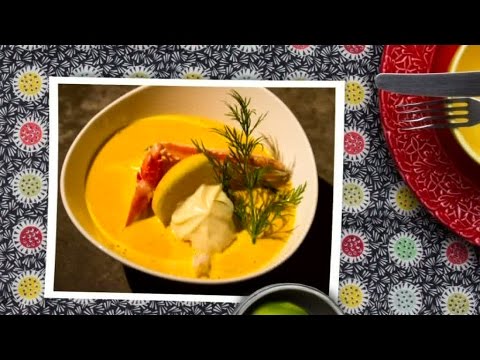 Varmrätt: Saffransdoftande fisk- och skaldjurssoppa - Halv åtta hos mig (TV4)