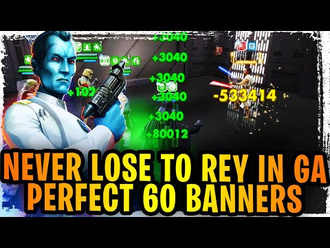 NEVER LOSE TO REY IN GRAND ARENA! 60 Banner Perfection EVERY Time! Imperial Glory Grand Arena LIVE!