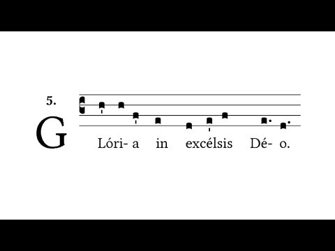 Missa VIII (de Angelis): Gloria - Gregorian Chant