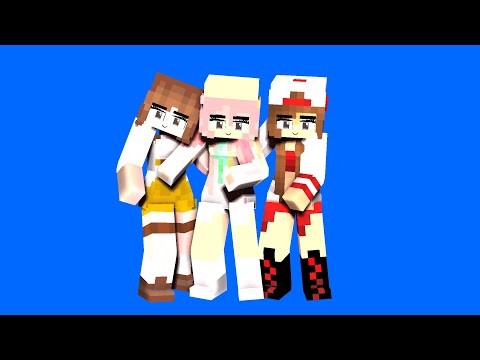 COUPLE DANCE CREW | ME TOO DANCE MEME | APHMAU & AARON, EIN & KIM, ZANE & KC - Minecraft Animation