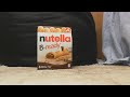 Nutella B Ready Biscuits 6 Pack Satisfying Unboxing ASMR