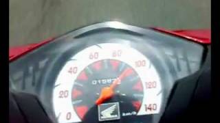 Honda BEAT stock running 100 (with limiter)