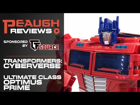 Video Review: Transformers Cyberverse - Ultimate Class OPTIMUS PRIME