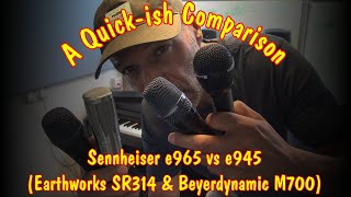 Video thumbnail for Sennheiser e965 vs e945 - A Request... by Anton Browne