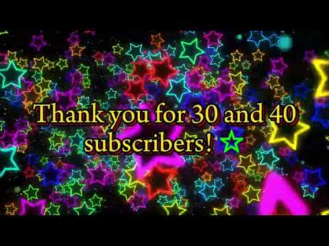 Thank you for 30 and 40 subscribers everyone! @Gold_n. @ItsPhil.
