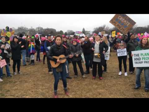 This Land Is Your Land  - Sarah Lee Guthrie at the Women's March On Washington