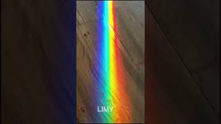 Prism colour reflection | light spectrum refraction  #physics #physicspractical