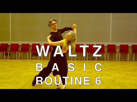 How to Dance Waltz - Basic Routine 6