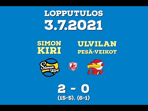 MYP Simon Kiri vs Ulvilan Pesä-Veikot 03072021