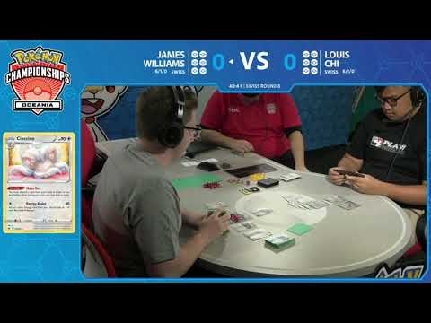 TCG 2020 Pokémon Oceania International Championships Swiss R8 - James Williams Vs Louis Chi