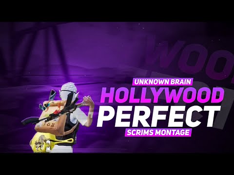 Unknown Brain - Hollywood Perfect 💜⚡️ | BGMI Competitive Montage | iPhone XR - RaXtroN 2.0