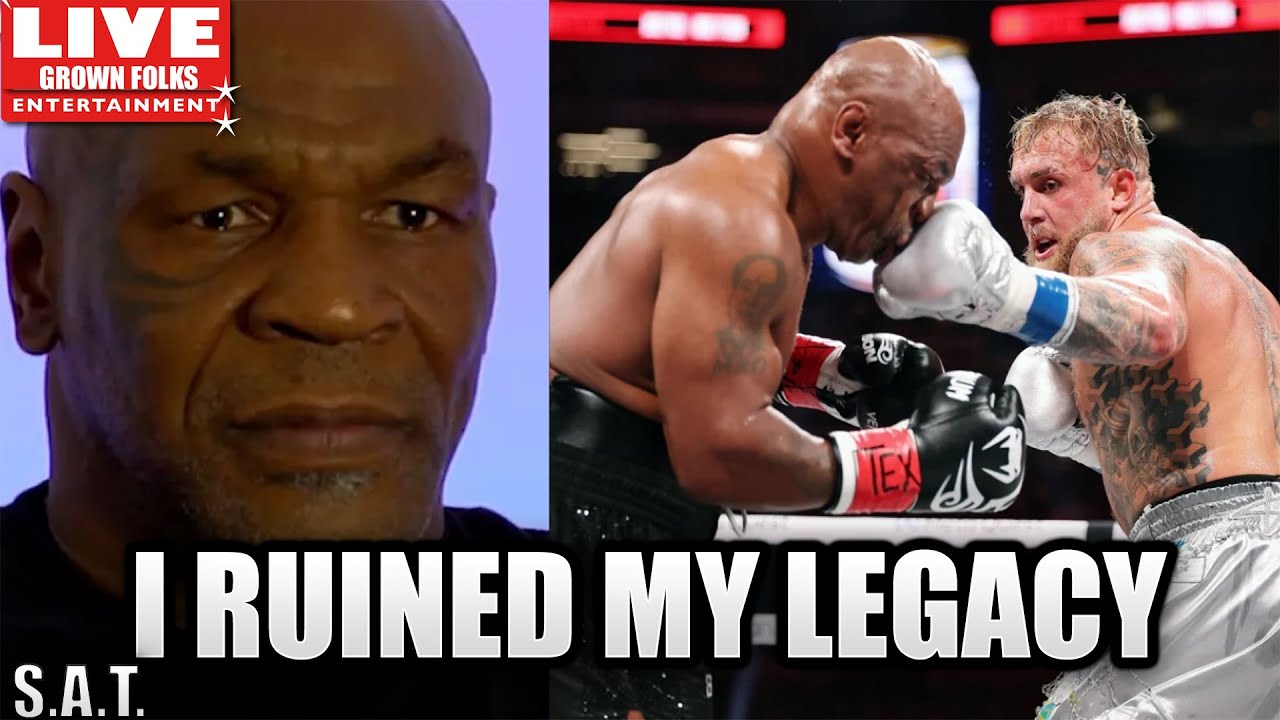Mike Tyson Instantly Regret Fighting Jake Paul "I RUINED MY LEGACY"