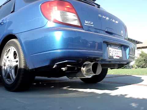 SUBARU IMPREZA WRX-HKS EXHAUST