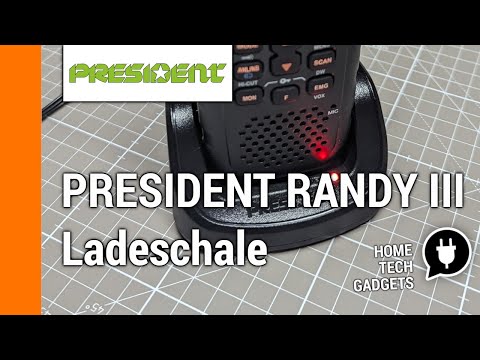 President Randy 3 - Desktop-Dock - Ladeschale - Standlader - kurz & knapp