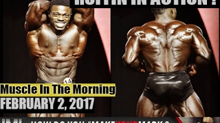 RUFFIN IN ACTION! - Muscle In The Morning February 2, 2017