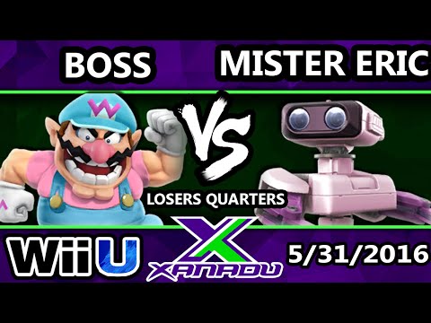 S@X 152 - TCG | Boss (Wario) Vs. Mister Eric (R.O.B.) SSB4 Losers Quarters - Smash Wii U - Smash 4