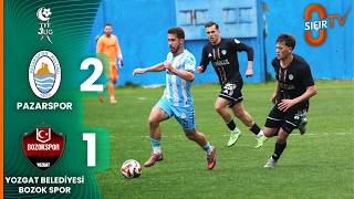 Pazarspor 2- 1 Yozgat Belediyesi Bozok Spor | Maç Özeti