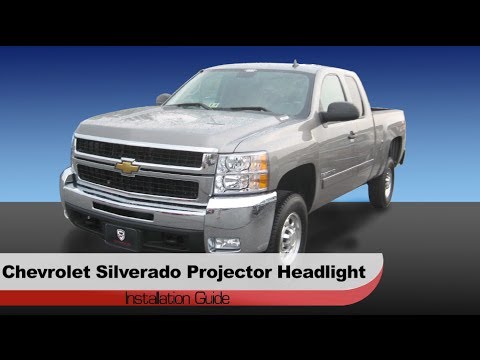 Spyder Auto Installation: 2007-13 Chevrolet Silverado Projector Headlights