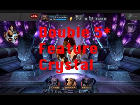 Double 5* Feature Crystal Opening | Marvel Contest of Champion