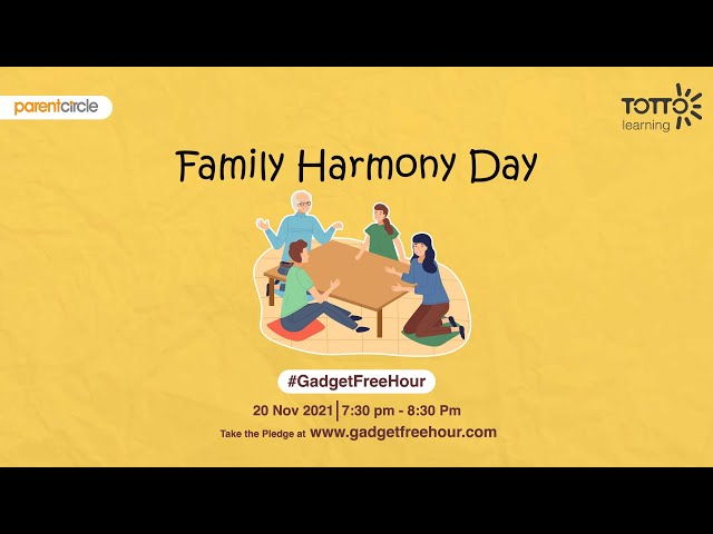 Take the 14-day challenge: Day 5 - Family Harmony