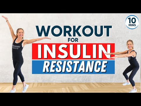 Workout for Insulin Resistance. Follow along workout (10 Minutes)