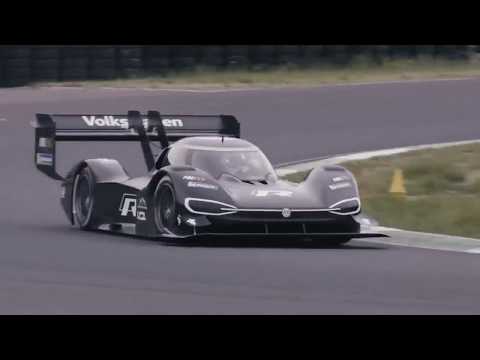 The all electric Volkswagen I D  R PIKES PEAK