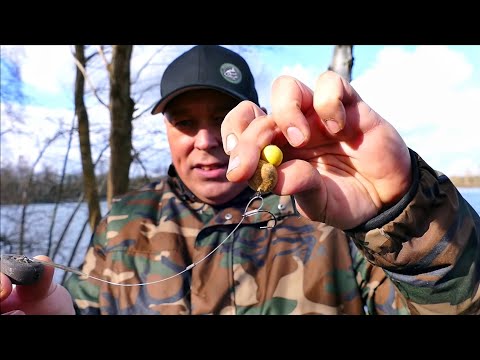 Karpfenangeln VTB 78 - Im Februar am Baggersee