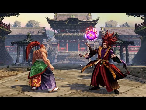Samurai Shodown - Genjuro VS Amakusa