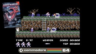 Commodore 64 Games - Ghosts 'n Goblins
